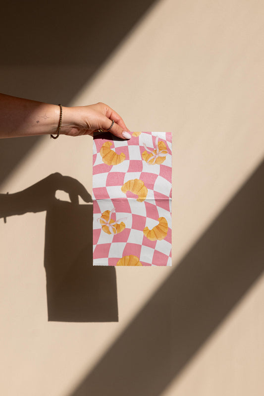 Le Croissant Smooth - Pop Up Foil - 15cm x 27 cm ( s )