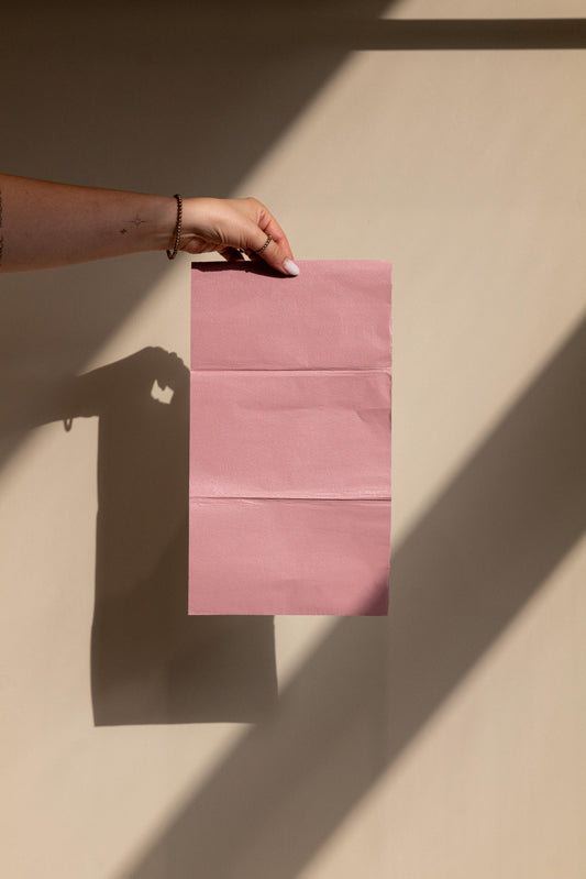 Puder Rosa - Pop Up Foil - 20cm x 38 cm ( xxl )