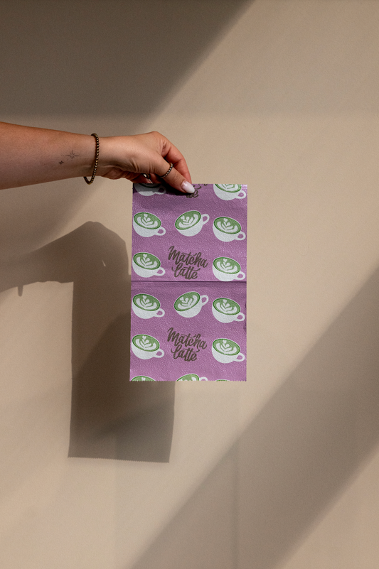 Matcha Latte Rough - Pop Up Foil - 15cm x27 cm ( s )