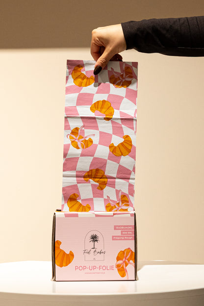 Le Croissant Rough - Pop Up Foil - 15 cm x 38 cm | Größe M