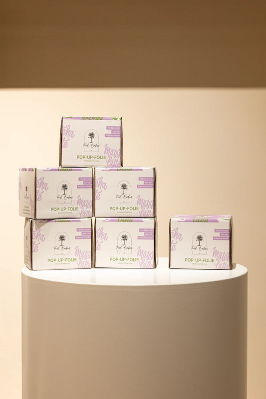 MATCHA LATTE Rough Bundle | Pop-Up Foil Größe M | 5 + 1 gratis