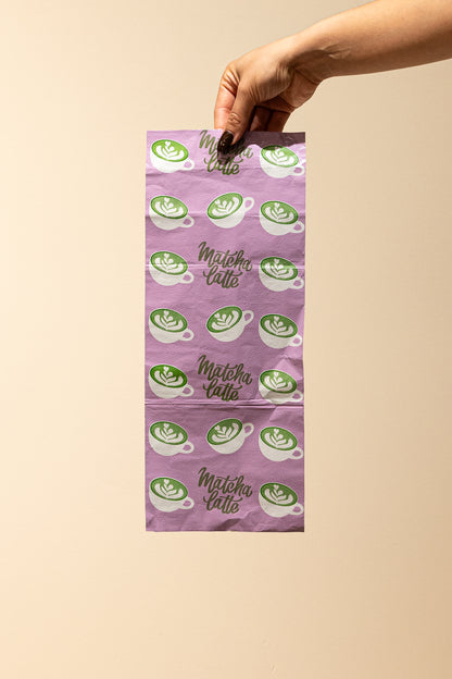 Matcha Latte Rough - Pop Up Foil - 15 cm x 38 cm | Größe M