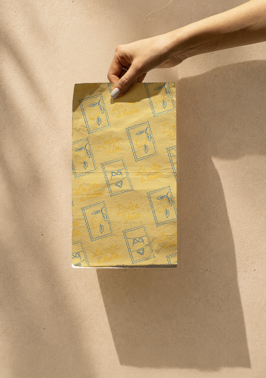 Dolce Vita 🍋 | Smooth - Pop Up Foil - 15 cm x 27 cm | Größe S