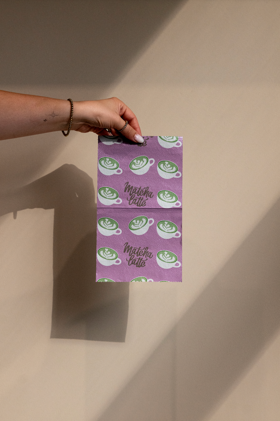 Matcha Latte Rough - Pop Up Foil - 15cm x27 cm ( s )